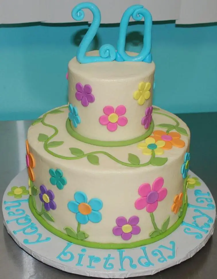 birthday cake for 20 years old girl