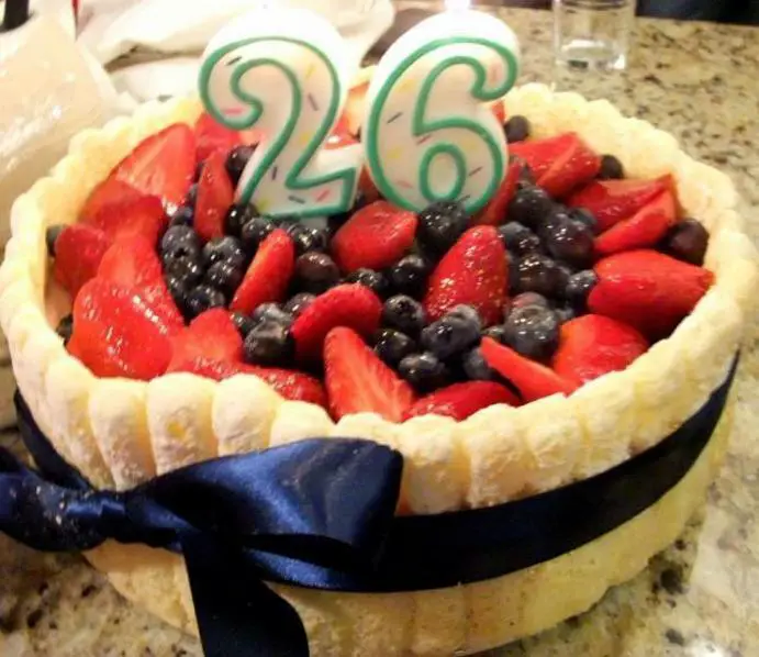 birthday cake for 26 year old