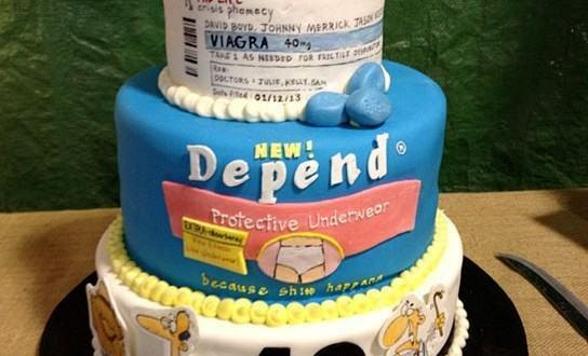 birthday cake for 40 year old man