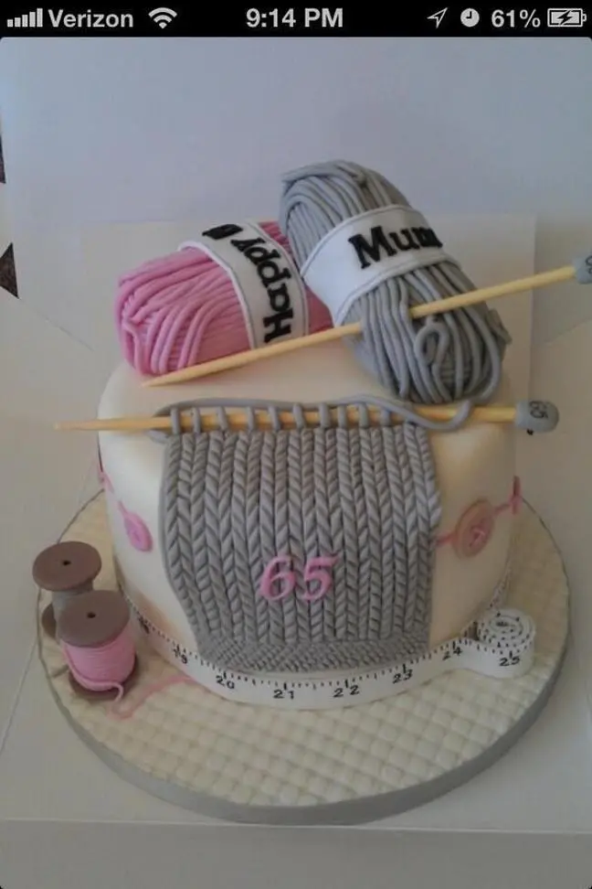 birthday cake for 65 year old woman