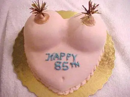 birthday cake for elderly