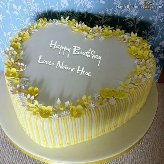 birthday cake for fiance