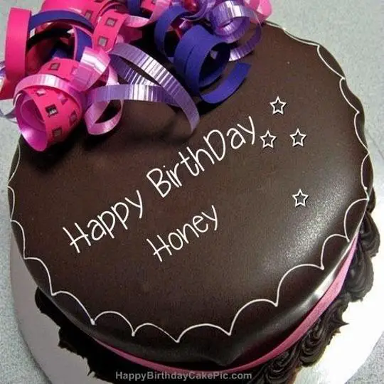 birthday cake for honey