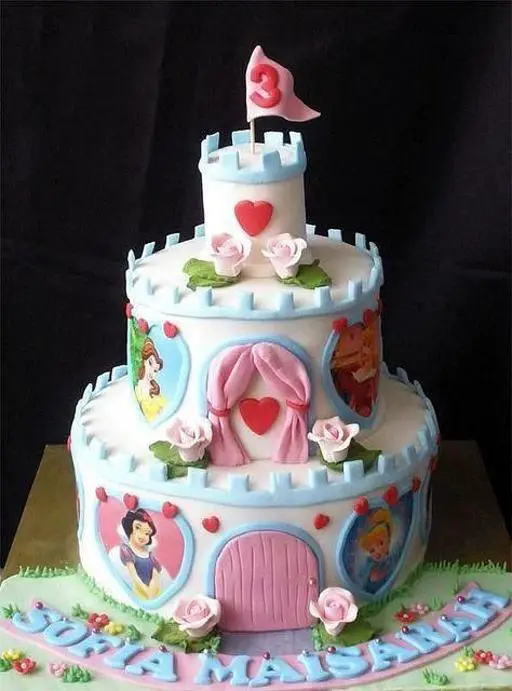 birthday cake for little princess