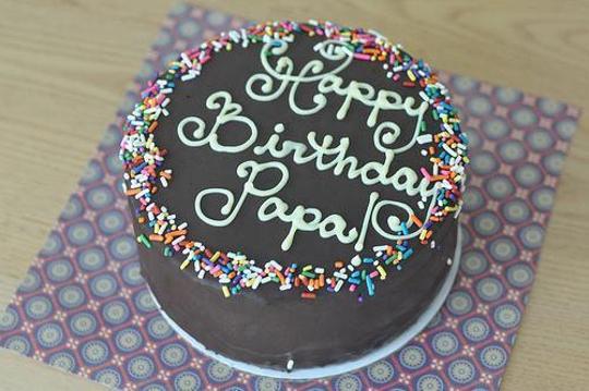 birthday cake for papa