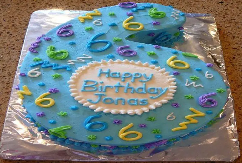 birthday cake for six year old boy