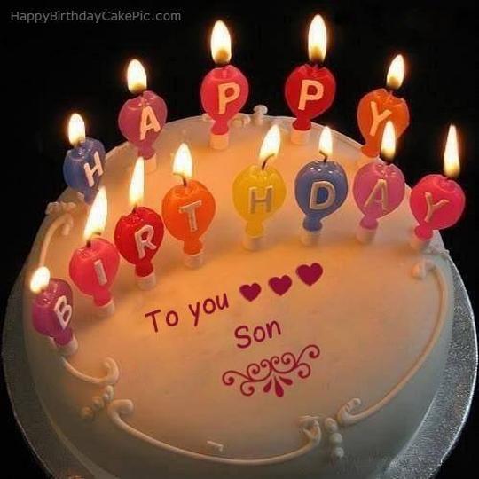 birthday cake for son