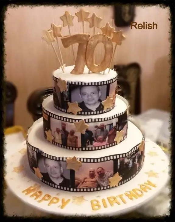 birthday cake ideas for 70 year old man
