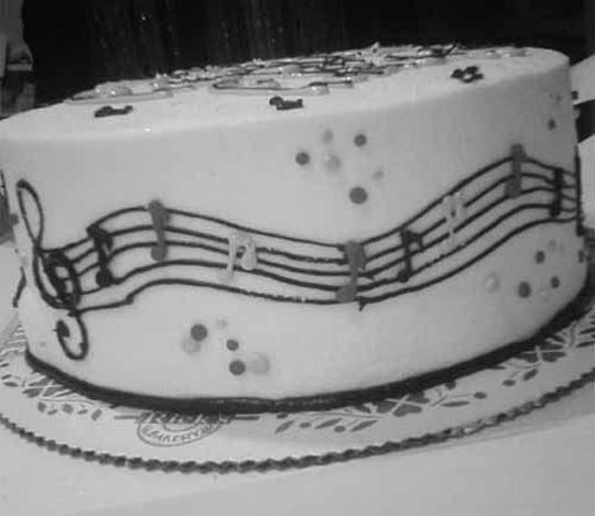 birthday cake ideas for musicians