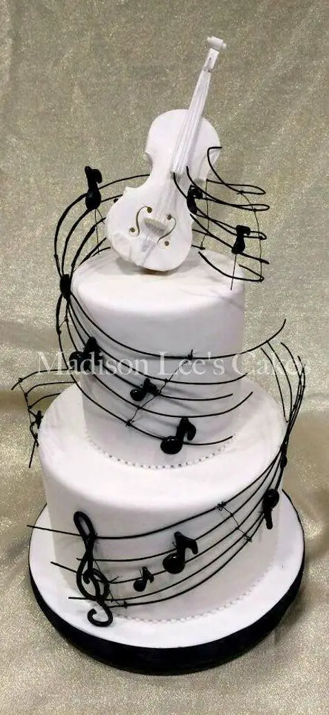 birthday cake ideas for musicians
