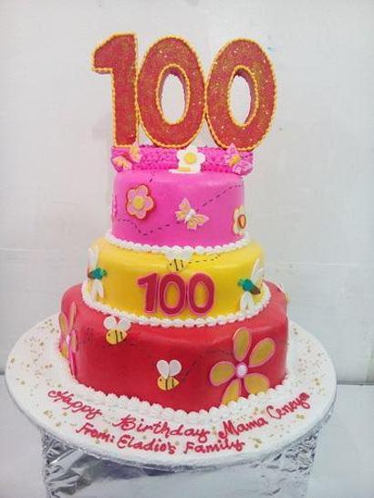 birthday cakes for 100 years old