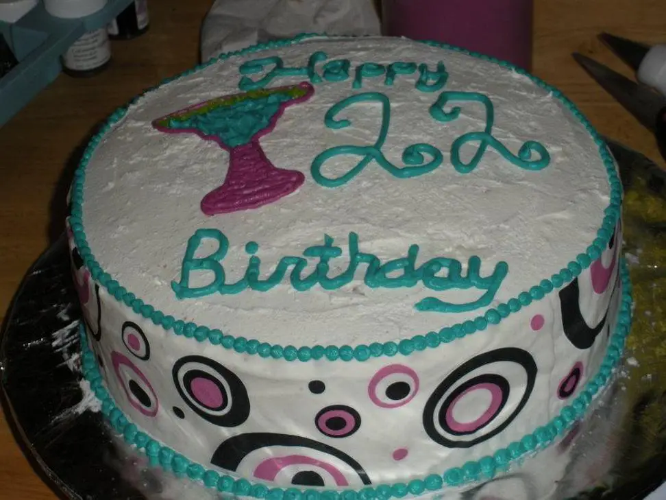 birthday cakes for 22nd birthday