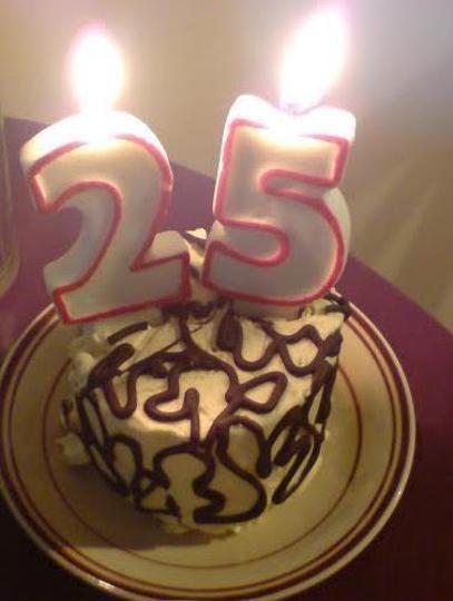birthday cakes for 25 year old