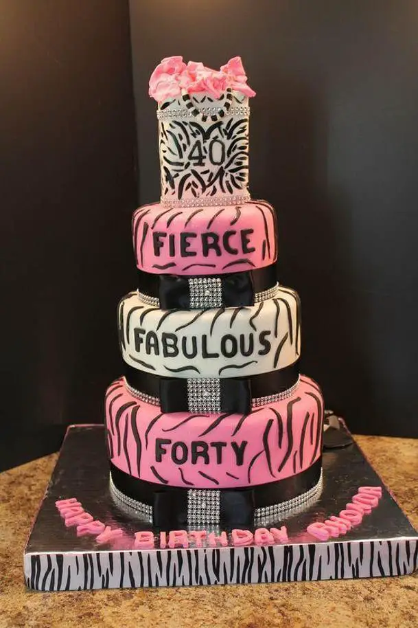 birthday cakes for 40th birthday