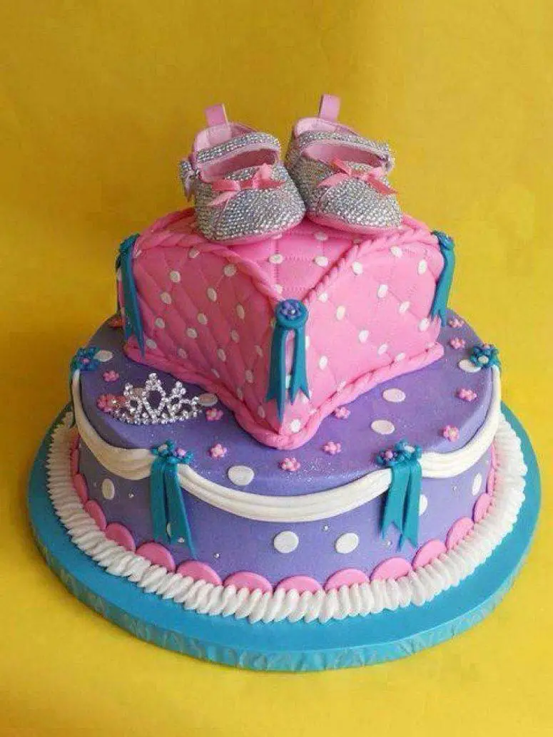 birthday cakes for baby girl first birthday