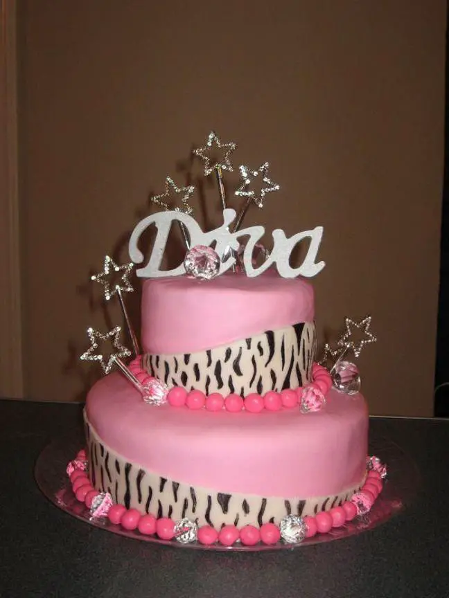birthday cakes for divas