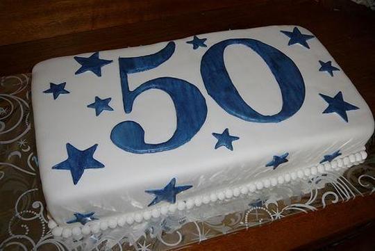 birthday cakes for fifty year olds
