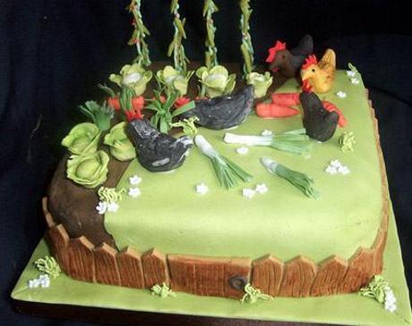 birthday cakes for gardeners