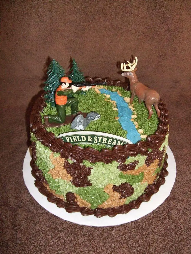 birthday cakes for hunters