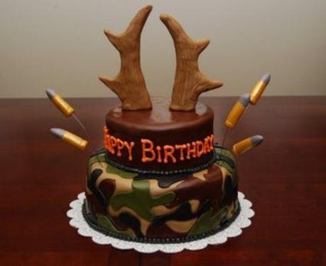 birthday cakes for hunters