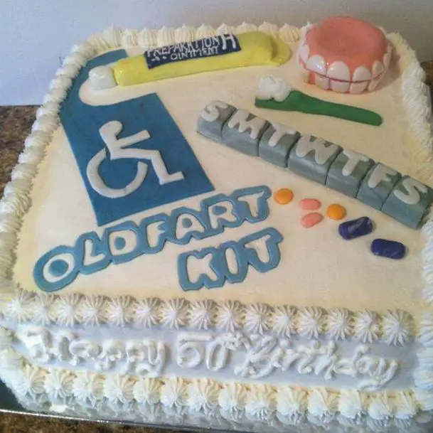 birthday cakes for old people
