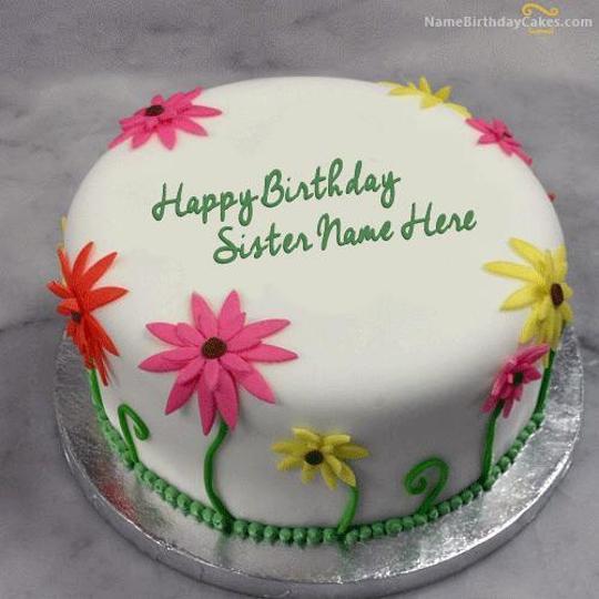 birthday cakes for sisters
