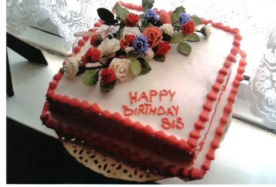 birthday cakes for sisters