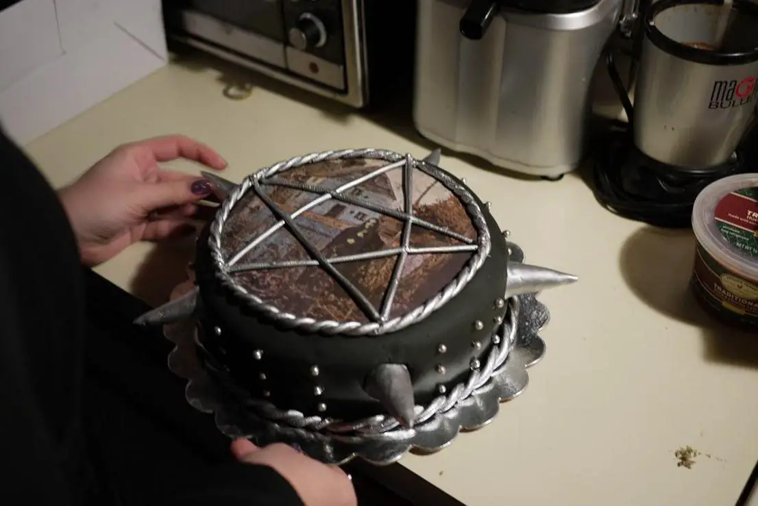 black sabbath birthday cake