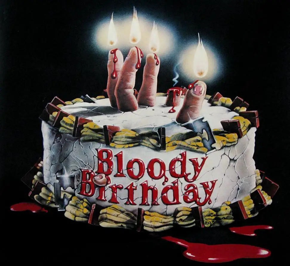 bloody birthday cake