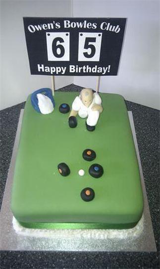 bowling green birthday cake