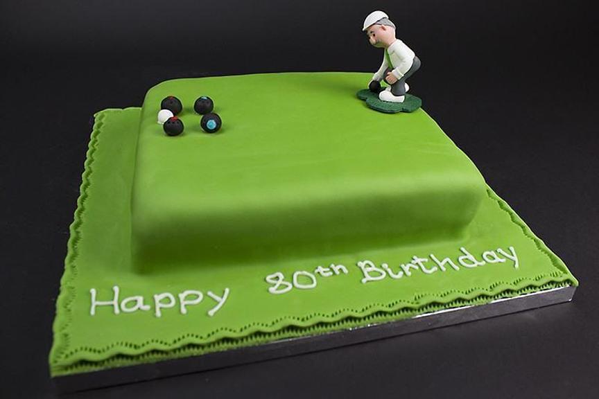 bowling green birthday cake