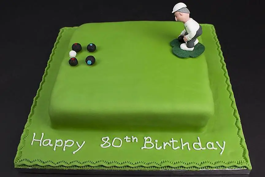 bowling green birthday cake