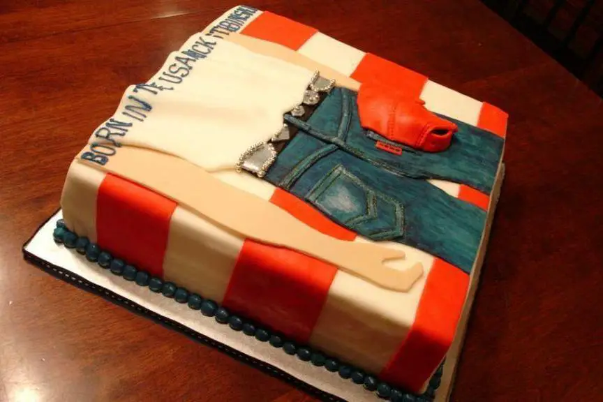 bruce springsteen birthday cake