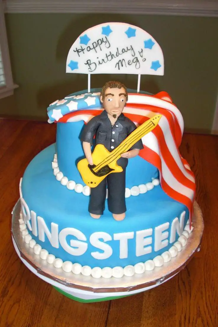 bruce springsteen birthday cake