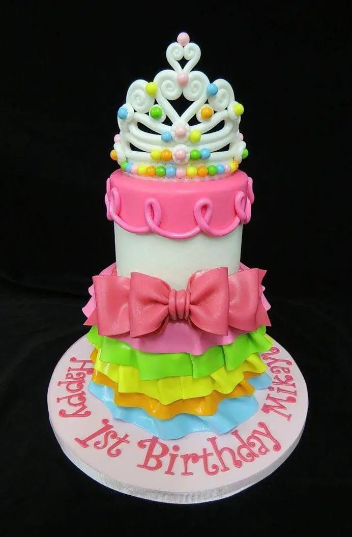 bubble gum birthday cake