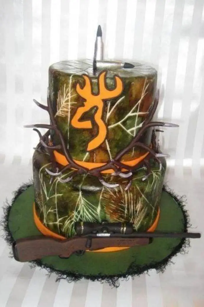 camouflage birthday cakes