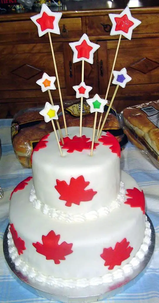 canadian birthday cake