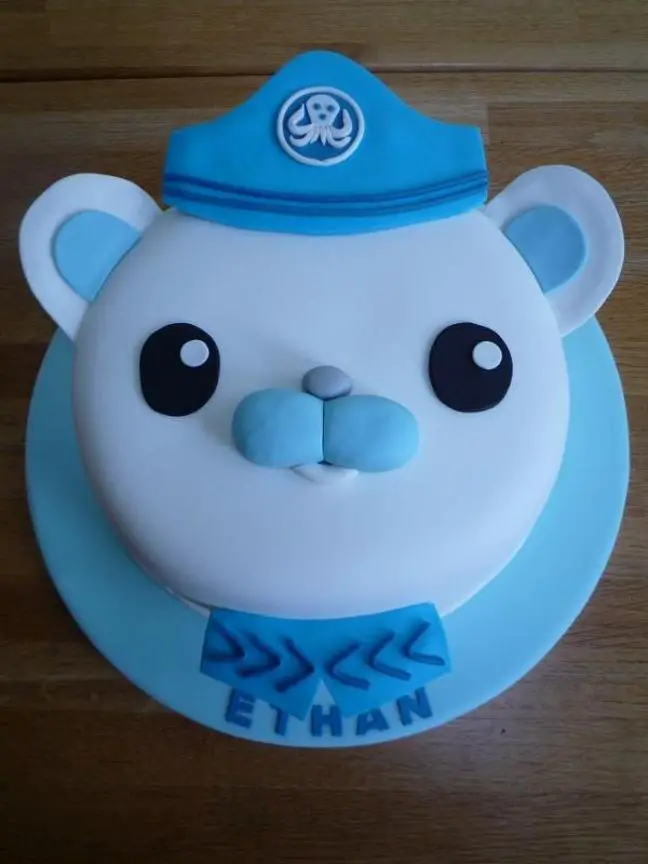captain barnacles birthday cake