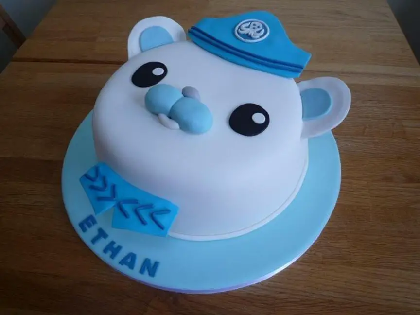 captain barnacles birthday cake