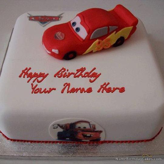 car cakes for kids birthday