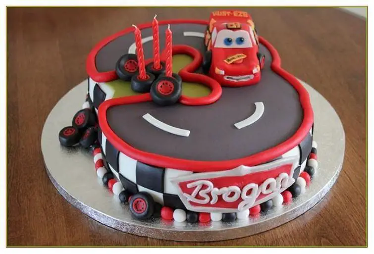 cars birthday cakes for boys