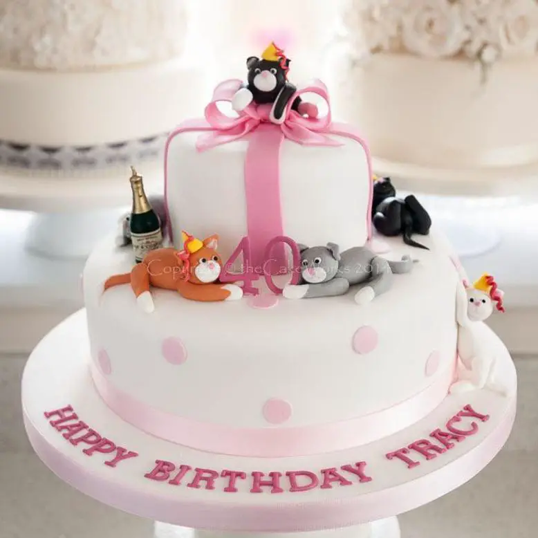 cat birthday cake for kids