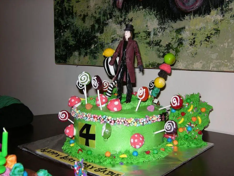 charlie and the chocolate factory birthday cake