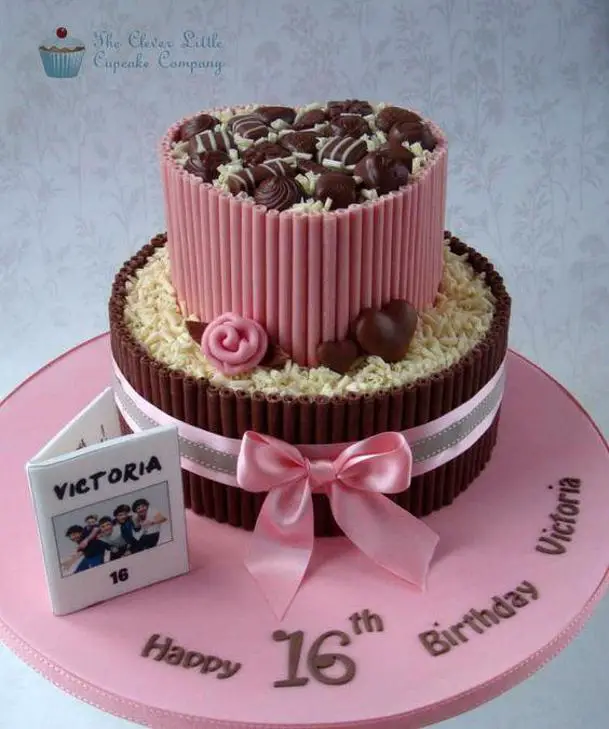 chocolate 16th birthday cakes