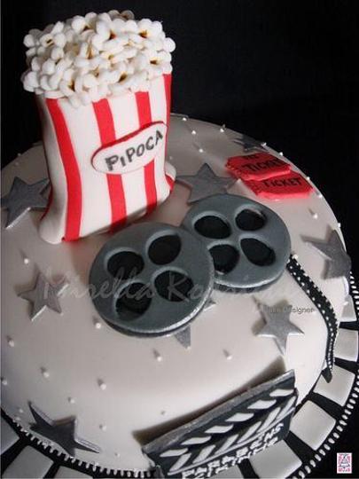 cinema birthday cake
