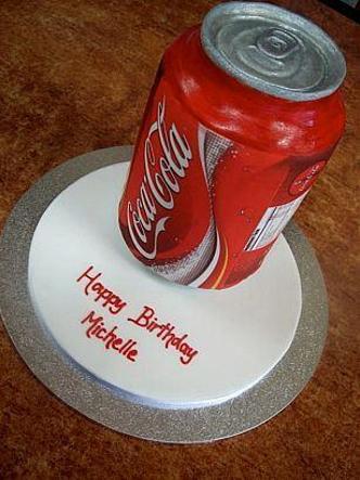 coke birthday cake