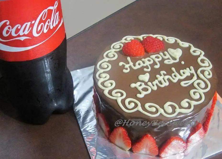 coke birthday cake