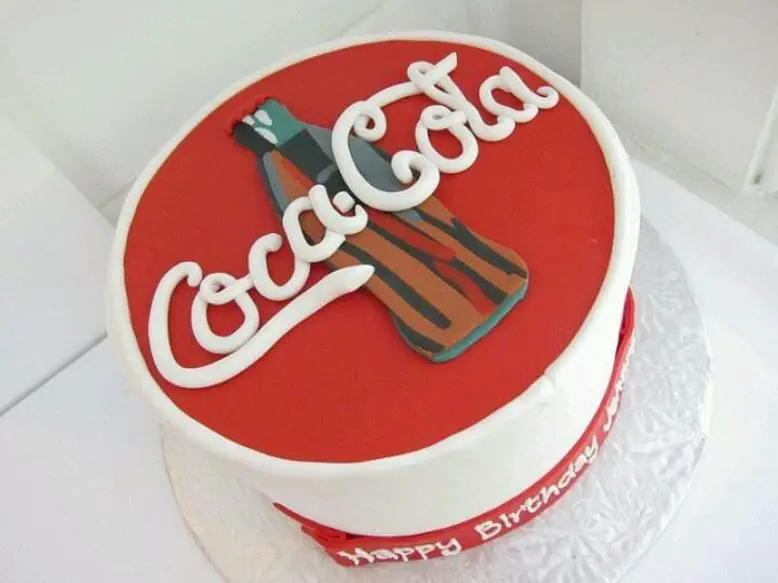 coke birthday cake