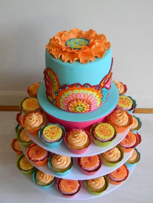 contemporary birthday cakes