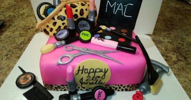 cosmetology birthday cakes